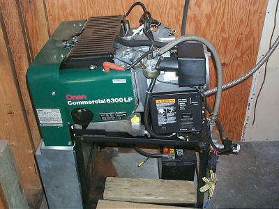 When the sun is lacking the electricity can be produced by a 6300 KW Onan propane generator that produces approximately 90 charging amps per hour.